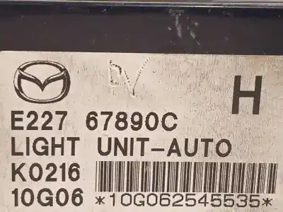 Second-hand car spare part light control unit for mazda cx-7 (er) 2.2 mzr-cd awd (er10a) oem iam references e22767890c  