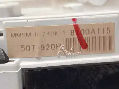 Pezzo di ricambio per auto di seconda mano pannello degli strumenti per mitsubishi outlander (cw0) 2.0 di-d cat riferimenti oem iam 8100a115  