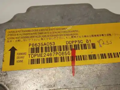 Автозапчасти б/у блок управления подушками безопасности за mitsubishi outlander (cw0) 2.0 di-d cat ссылки oem iam p8635a053 8635a053 