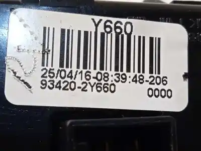 Second-hand car spare part windshiel wiper switch for kia cee´d 1.6 crdi cat oem iam references 934202y660  
