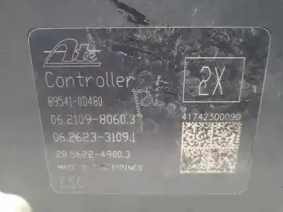 Peça sobressalente para automóvel em segunda mão abs por toyota yaris active referências oem iam 445400d280 06210246564 895410d480