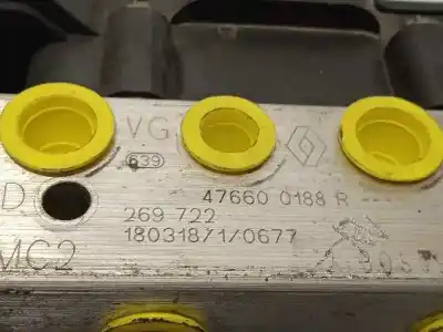 Peça sobressalente para automóvel em segunda mão abs por dacia sandero stepway referências oem iam 476600188r 269722 0265956527
