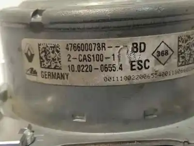 Автозапчастина б/у абс для dacia lodgy stepway посилання на oem iam 476600078r 10022006554 28515242123