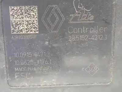 Автозапчастина б/у абс для dacia lodgy stepway посилання на oem iam 476600078r 10022006554 28515242123