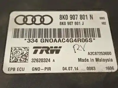 Автозапчастина б/у електронний модуль для audi a5 sportback (8t) 2.0 tdi (140kw) посилання на oem iam 8k0907801n a2c87253600 