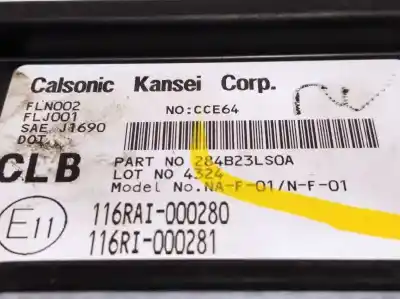 Pièce détachée automobile d'occasion module électronique pour nissan nv 200 (m20) 1.5 dci cat références oem iam 284b23ls0a 116rai000280 