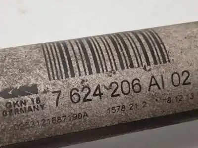 Автозапчастина б/у трансмісія задня права для bmw serie 1 lim. (f20) 116d посилання на oem iam 7624206 33207624206 