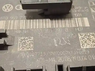 Автозапчасти б/у блок управления комфортом за audi a5 sportback (8t) 2.0 16v tdi ссылки oem iam 8t0959792b  