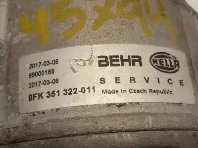 Автозапчасти б/у компрессор кондиционера воздуха за volkswagen passat b6 variant (3c5) 2.0 tdi ссылки oem iam 8fk351322 8fk351322011 