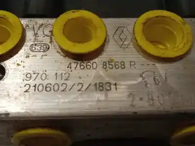 Peça sobressalente para automóvel em segunda mão abs por renault clio v limited referências oem iam 476608568r 970112 0265956794