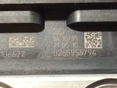 Peça sobressalente para automóvel em segunda mão abs por renault clio v limited referências oem iam 476608568r 970112 0265956794