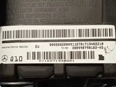 Автозапчасти б/у комплект подушки безопасности за mercedes-benz clase c cabrio (bm 205) (6.2016->) c 200 (205.442) ссылки oem iam a20568000879j38 a00086028009116 