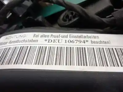 Recambio de automóvil de segunda mano de motor completo para audi a4 berlina (8w2) 2.0 16v tdi referencias oem iam deu deua 