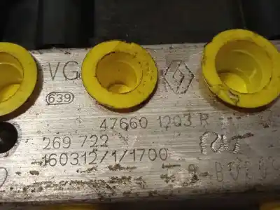 Peça sobressalente para automóvel em segunda mão abs por renault captur i (j5_, h5_) 1.5 dci 90 referências oem iam 476601203r 269722 0265956403