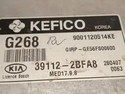 Recambio de automóvil de segunda mano de centralita motor uce para kia carens ( ) drive referencias oem iam 391122bfa8  