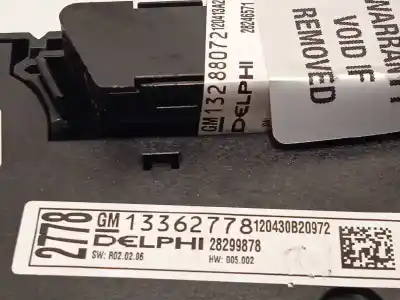 Автозапчасти б/у многофункциональное управление за opel meriva b 1.4 16v cat (a 14 xer / ldd) ссылки oem iam 13362778  13288072