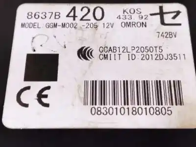 Автозапчасти б/у электронный модуль за mitsubishi outlander (gf0) phev kaiteki 4wd ссылки oem iam 8637b420  