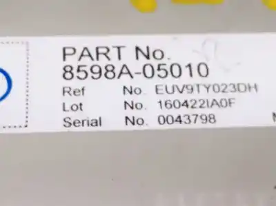 Second-hand car spare part electronic module for toyota avensis cross sport (t27) 1.8 16v cat oem iam references 8598a05010  
