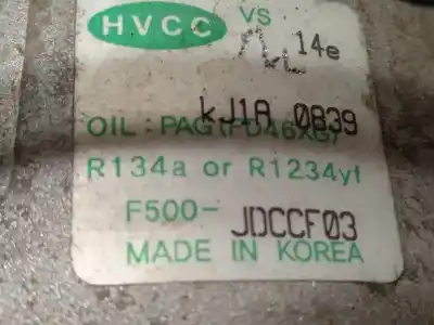 Second-hand car spare part air conditioning compressor for kia pro cee´d (jd) 1.4 crdi 90 oem iam references 97701a6701 f500jdccf03 