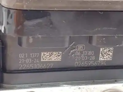 Peça sobressalente para automóvel em segunda mão abs por renault clio v limited referências oem iam 476608568r 970112 2265106627