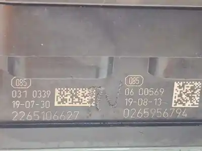 Peça sobressalente para automóvel em segunda mão abs por renault clio v intens referências oem iam 476607421r 970112 2265106627