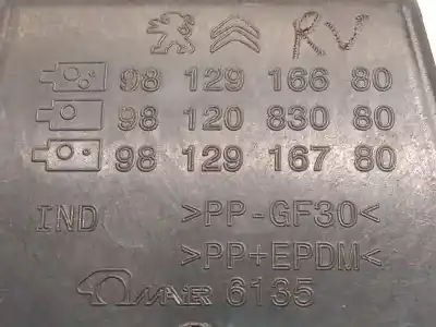 Автозапчастина б/у зовнішній пливний колпак для citroen c3 2 1.6 bluehdi 75ch manual посилання на oem iam 9812918180 9812916680 