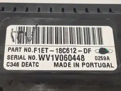 Peça sobressalente para automóvel em segunda mão comando de sofagem (chauffage / ar condicionado) por ford focus lim. st referências oem iam f1et18c612df  2376689