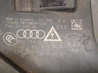 Piesă de schimb auto la mâna a doua far dreapta pentru audi a1 (8xk) 1.6 tdi referințe oem iam 8xa941006 8xa941044 