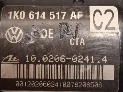 Recambio de automóvil de segunda mano de abs para seat altea xl (5p5) 1.9 tdi referencias oem iam 1k0614517af 10020602414 1k0907379ac