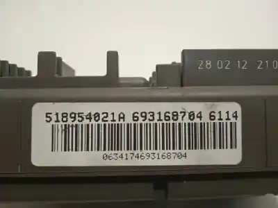 Recambio de automóvil de segunda mano de caja reles / fusibles para bmw x6 (e71) 5.0i referencias oem iam 6931687 61146931687 