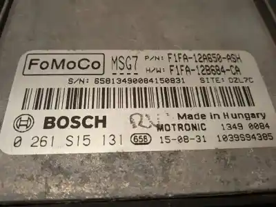 Second-hand car spare part ecu engine control for ford focus lim. black&red oem iam references f1fa12b684ca 0261s15131 1920995