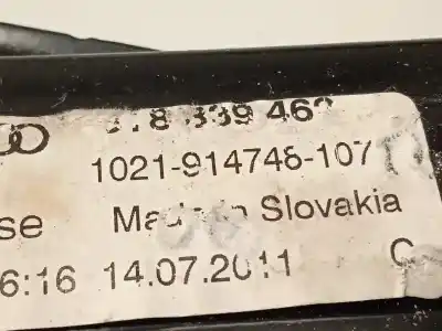 Автозапчасти б/у задний правый стеклорегулятор за audi a5 sportback (8t) 2.0 16v tdi ссылки oem iam 8t8839462 8k0959801a 