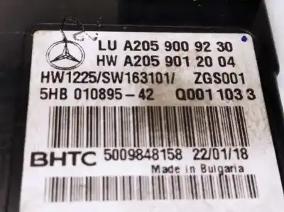 Автозапчасти б/у электронный модуль за mercedes-benz clase c coupe (w205) c 300 (205.348) ссылки oem iam a2059009230 5hb010895 2059009230