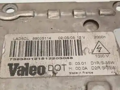 Pièce détachée automobile d'occasion  module de ballast de phare xenon pour peugeot 607 (s2) ebano pack références oem iam 89035114 lad5gl 