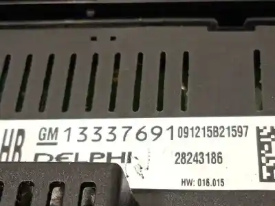 Автозапчастина б/у многофункційне управління для opel astra j (p10) 1.7 cdti (68) посилання на oem iam 13337691  13337218