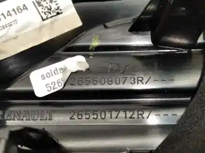 Автозапчасти б/у внутренний правый задний фонарь за renault captur i (j5_, h5_) 1.2 tce 120 ссылки oem iam 265508073r  265501712r