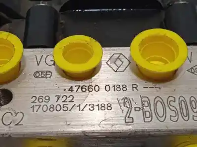 Peça sobressalente para automóvel em segunda mão abs por renault clio iv limited referências oem iam 476600188r 269722 2265106516