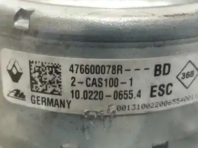 Peça sobressalente para automóvel em segunda mão abs por dacia dokker express ambiance referências oem iam 476600078r 10022006554 28515242123