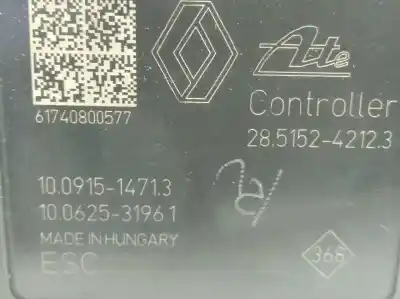 Peça sobressalente para automóvel em segunda mão abs por dacia dokker express ambiance referências oem iam 476600078r 10022006554 28515242123