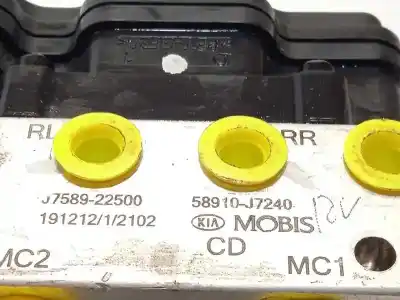 Second-hand car spare part abs for kia xceed (cd) 1.6 crdi 136 oem iam references 58910j7240 j758922500 6158941600