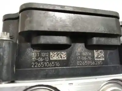 Peça sobressalente para automóvel em segunda mão abs por renault zoe entry referências oem iam 476609473r 269722 0265956285