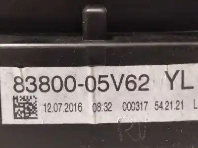 Second-hand car spare part dashboard for toyota avensis cross sport (t27) 1.8 16v cat oem iam references 8380005v62  