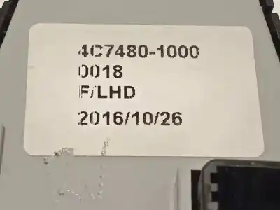 Автозапчастина б/у управління дзеркалами для kia niro i (de) 1.6 gdi hybrid посилання на oem iam 4c74801000 93530g5040 
