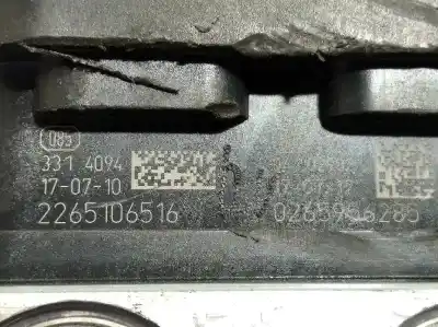 Peça sobressalente para automóvel em segunda mão abs por renault zoe entry referências oem iam 476609473r 269722 0265956285
