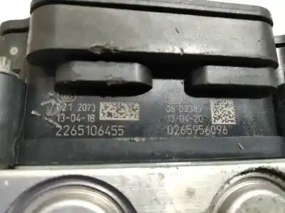 Автозапчастина б/у абс для nissan micra (k13) tekna посилання на oem iam 476603hn5a 269500 0265956096