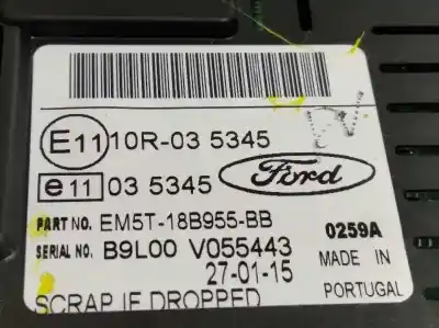 Peça sobressalente para automóvel em segunda mão display gps / multimídia por ford grand c-max trend referências oem iam em5t18b955bb  2014481