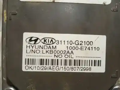 Recambio de automóvil de segunda mano de bomba combustible para kia niro i (de) 1.6 gdi hybrid referencias oem iam 31114g2100 g31110g2100 31110g2100