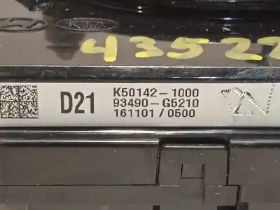Recambio de automóvil de segunda mano de anillo airbag para kia niro i (de) 1.6 gdi hybrid referencias oem iam 93490g5210  