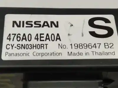 Автозапчастина б/у електронний модуль для nissan qashqai (j11) 1.5 turbodiesel cat посилання на oem iam 476a04ea0a  