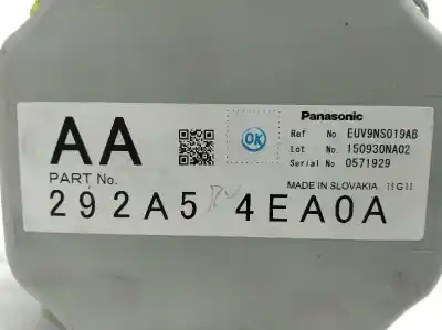 Автозапчастина б/у електронний модуль для nissan qashqai (j11) 1.5 turbodiesel cat посилання на oem iam 292a54ea0a  